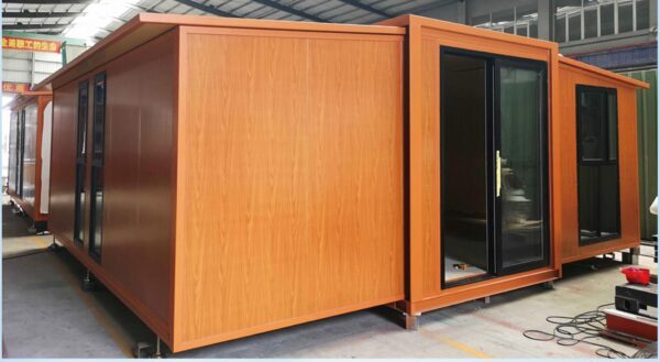 Hot Sale 20FT Custom Designed Steel Mobile Folding Container House Expandable for Outdoor Office Use Sandwich Panel Construction - Image 3